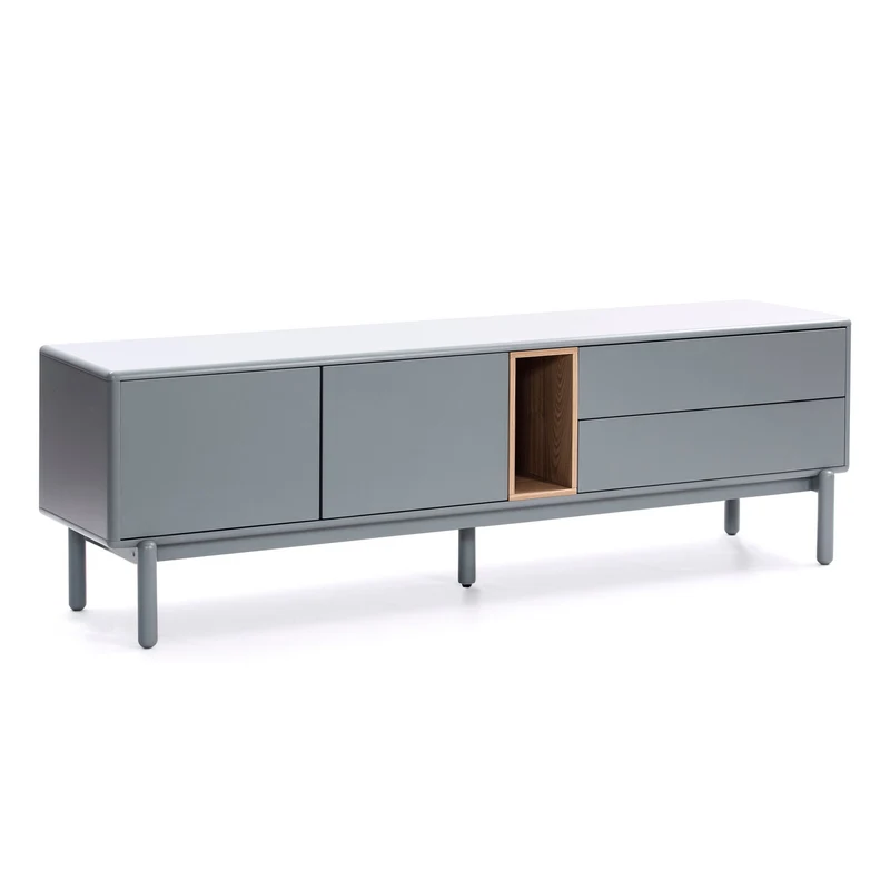 Mueble TV Corvo 180 Gris Perla