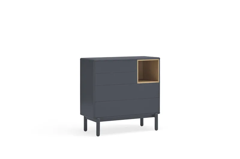 Cómoda Corvo 90 Gris Antracita