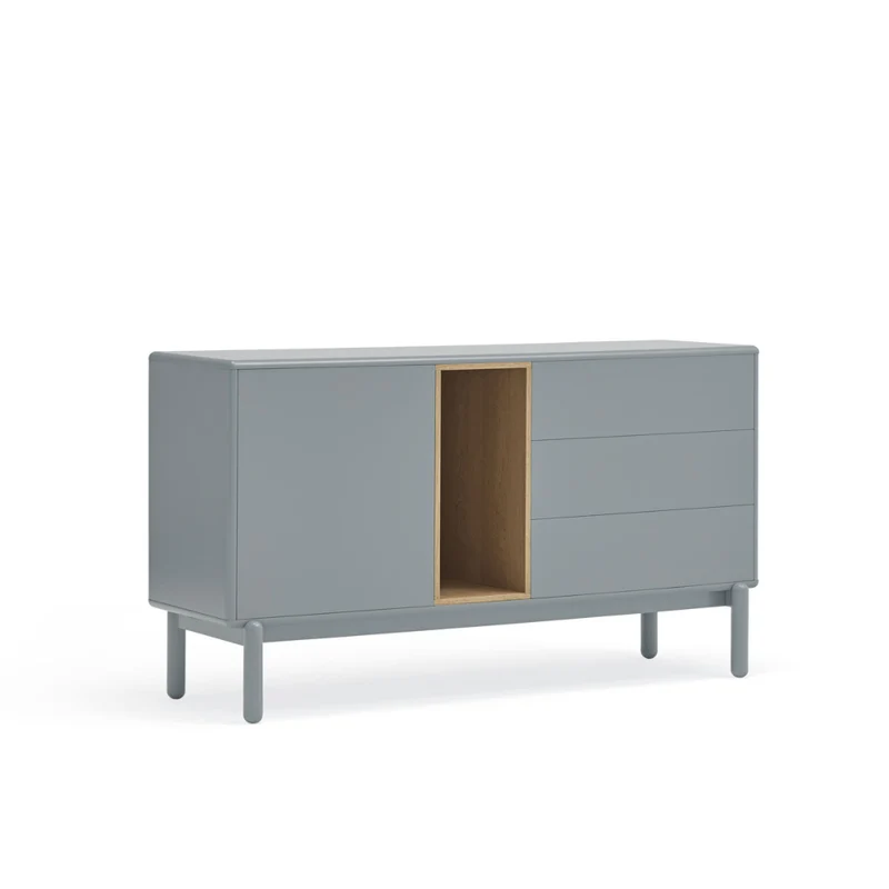 Aparador Corvo 140 Gris Perla