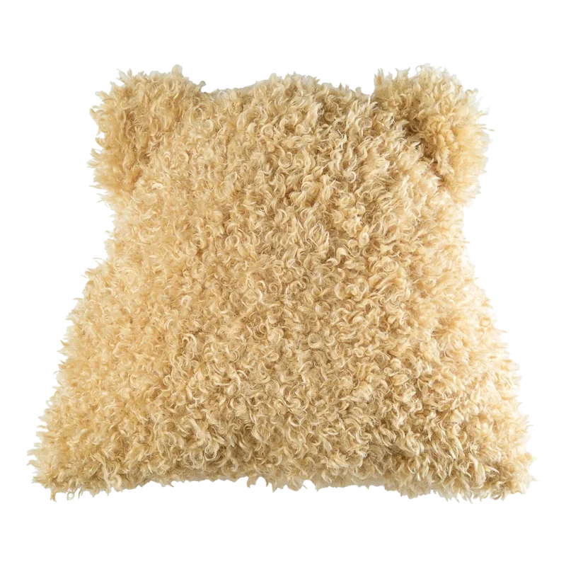 Cojín Osito de Peluche Amarillo