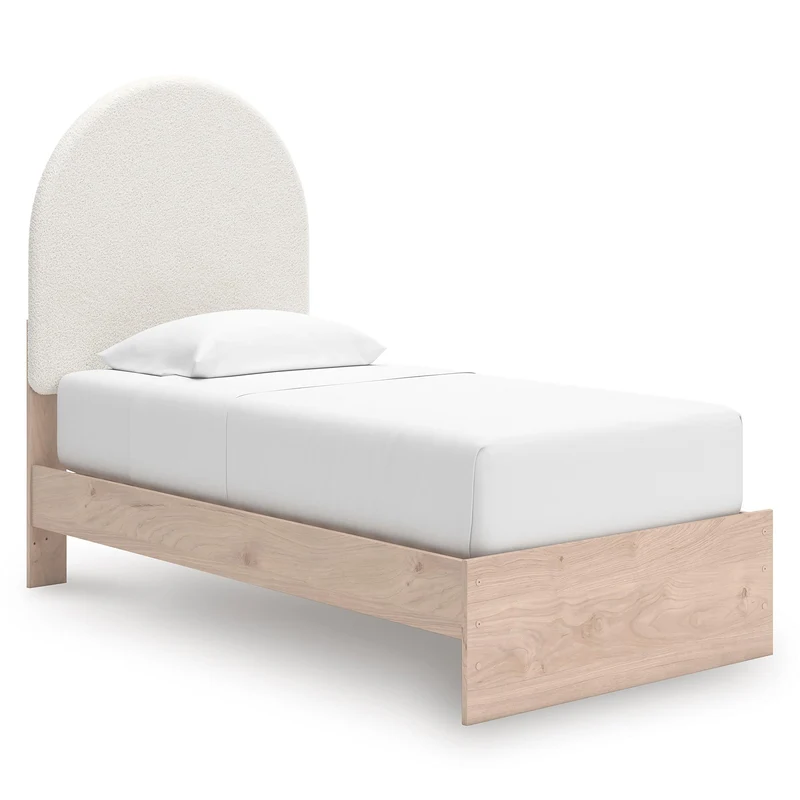 Signature Design by Ashley Arloster PCB1566B2 Twin Upholstered Panel Bed
