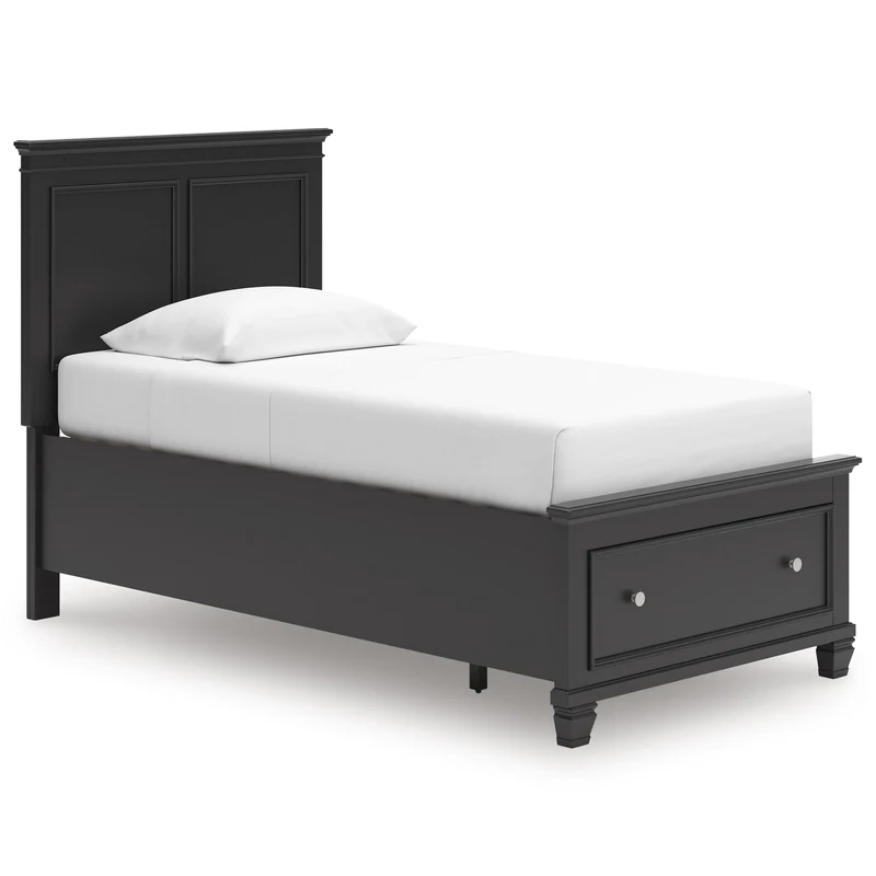 Signature Design by Ashley Lanolee B687B21 Twin Panel Storage Bed