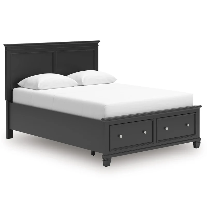 Signature Design by Ashley Lanolee B687B17 Queen Panel Storage Bed