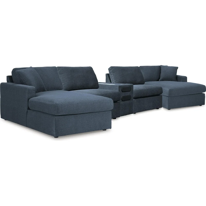 Signature Design by Ashley Modmax 92121S70 5 pc Sectional with Audio Console