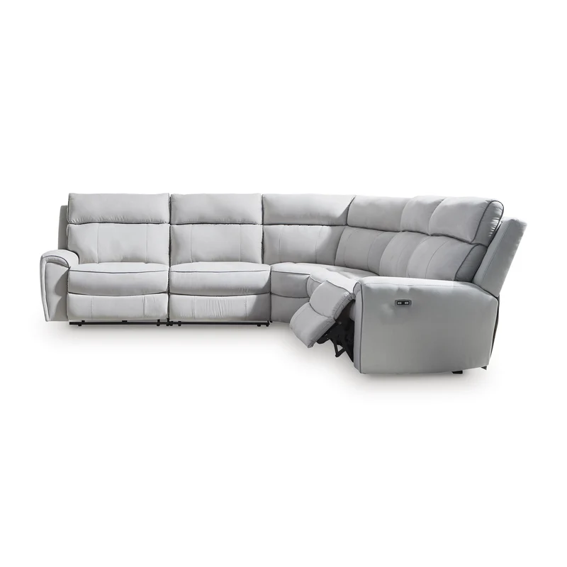 Signature Design by Ashley Social Pointe PC98802S8 5 pc Power Reclining Sectional