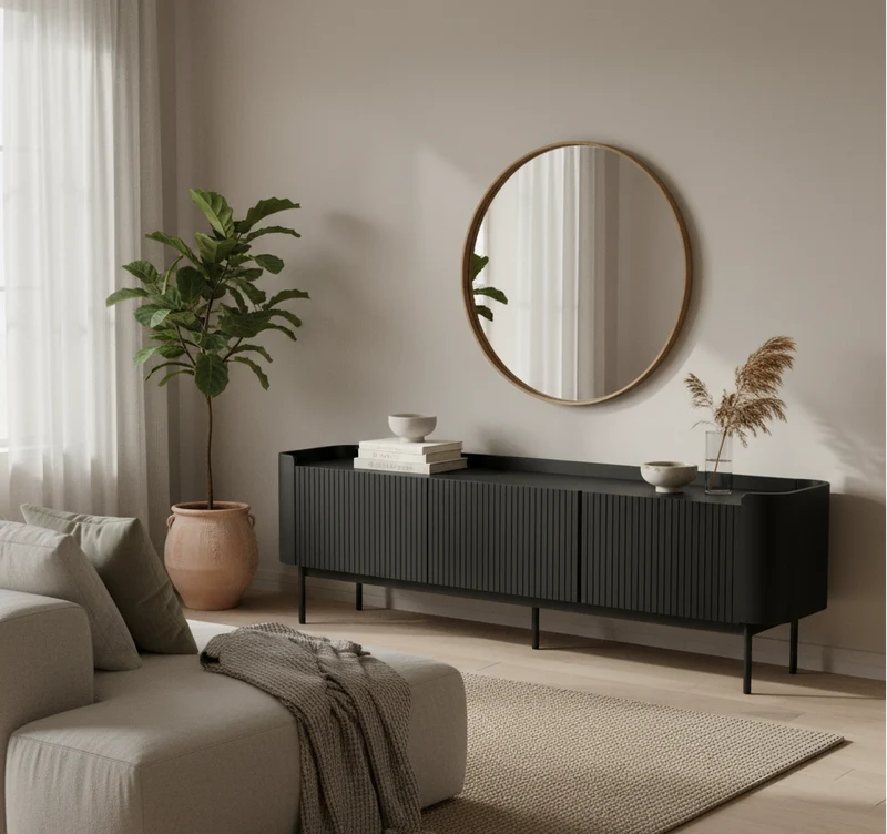 Mueble TV Willa 180 Negro