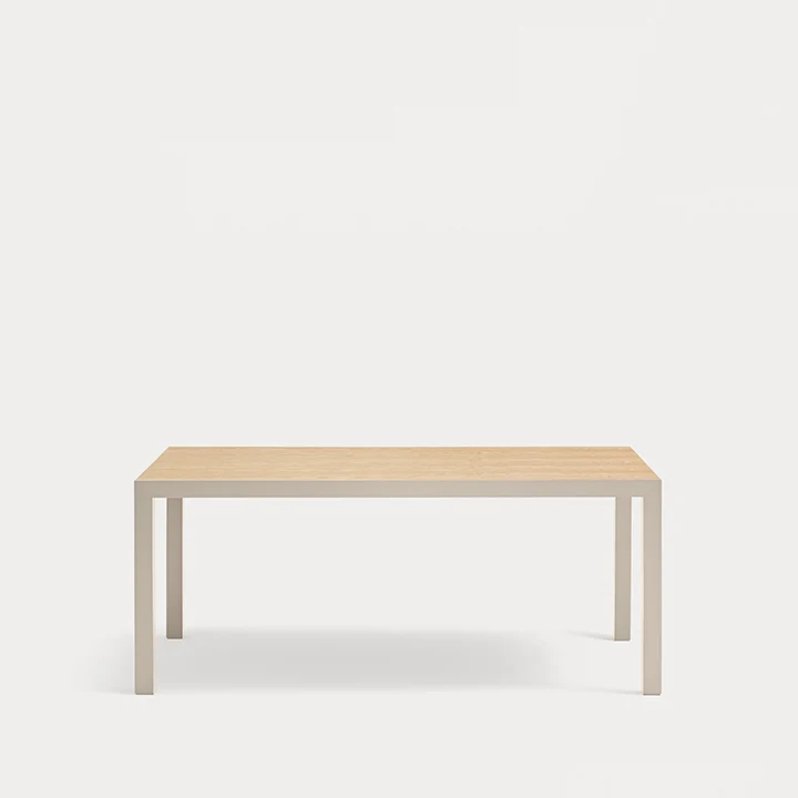 Mesa de Comedor Rectangular Alma 180 Roble & Arena