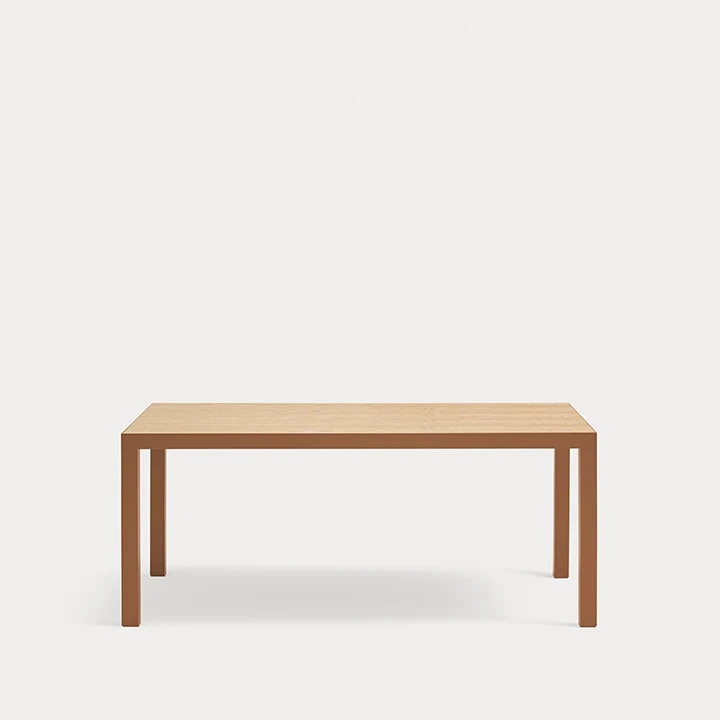 Mesa de Comedor Rectangular Alma 180 Roble & Arcilla