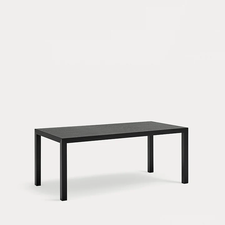 Mesa de Comedor Rectangular Alma 180 Negra