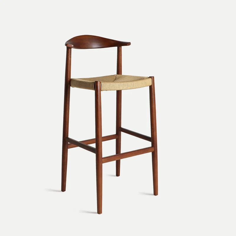 Taburete Alto Zelhem Haya & Cuerda