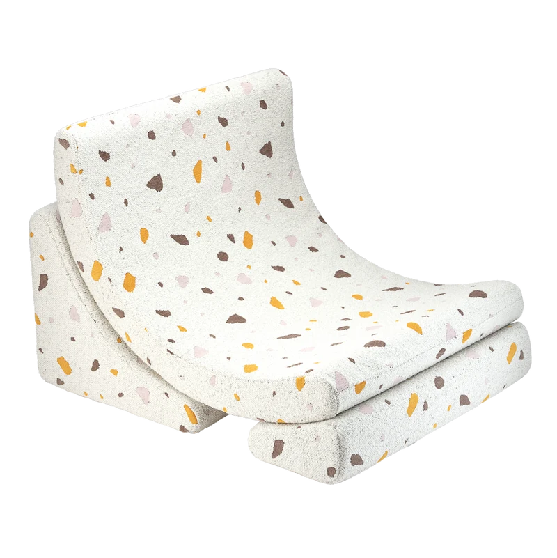 Sillón infantil tejido terrazo Luna