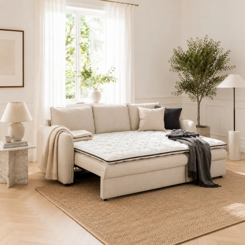 Topper de Conforto para Sofá-Cama - Cloud Reset