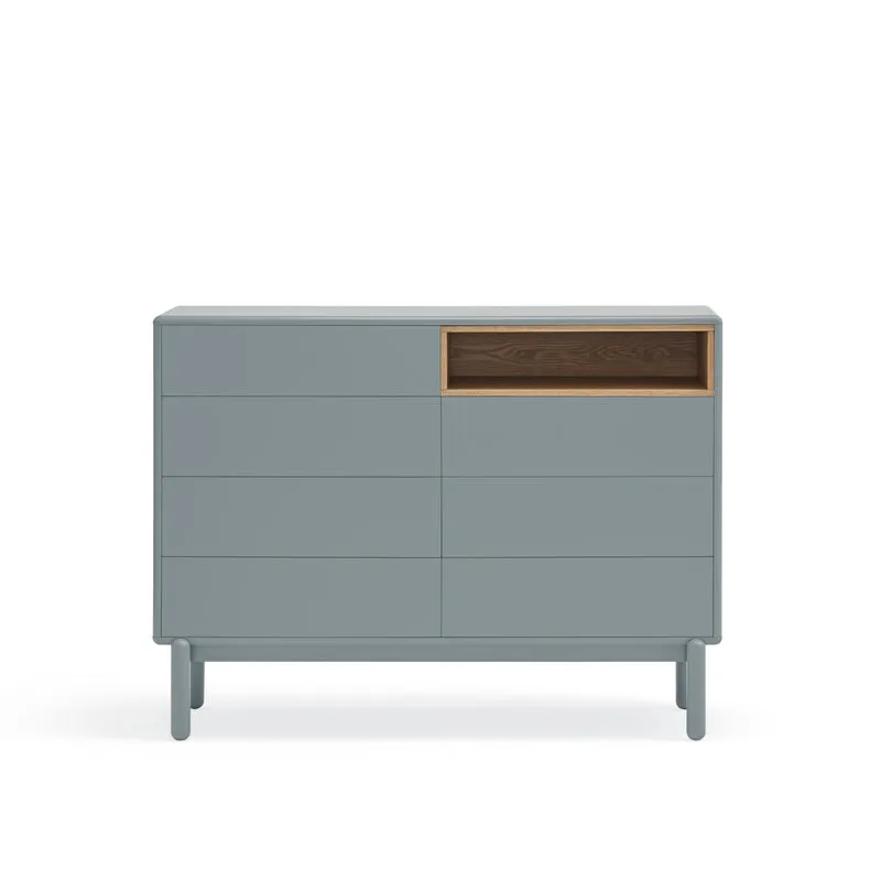 Cómoda Corvo 120 Gris Perla