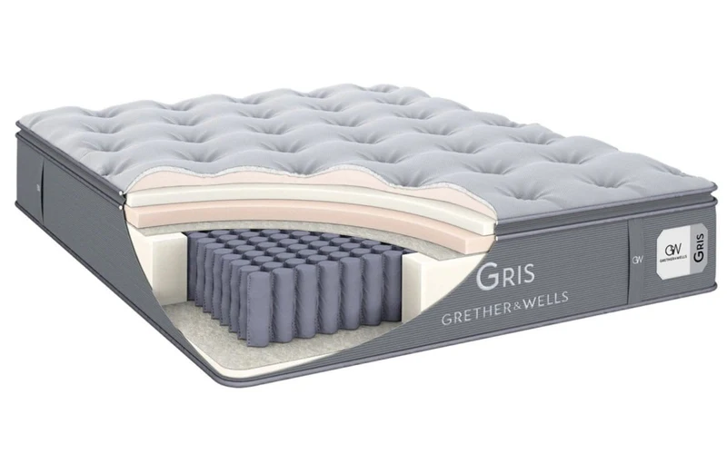 MATTRESS EXP GRETHER & WELLS GRIS IMPERIAL