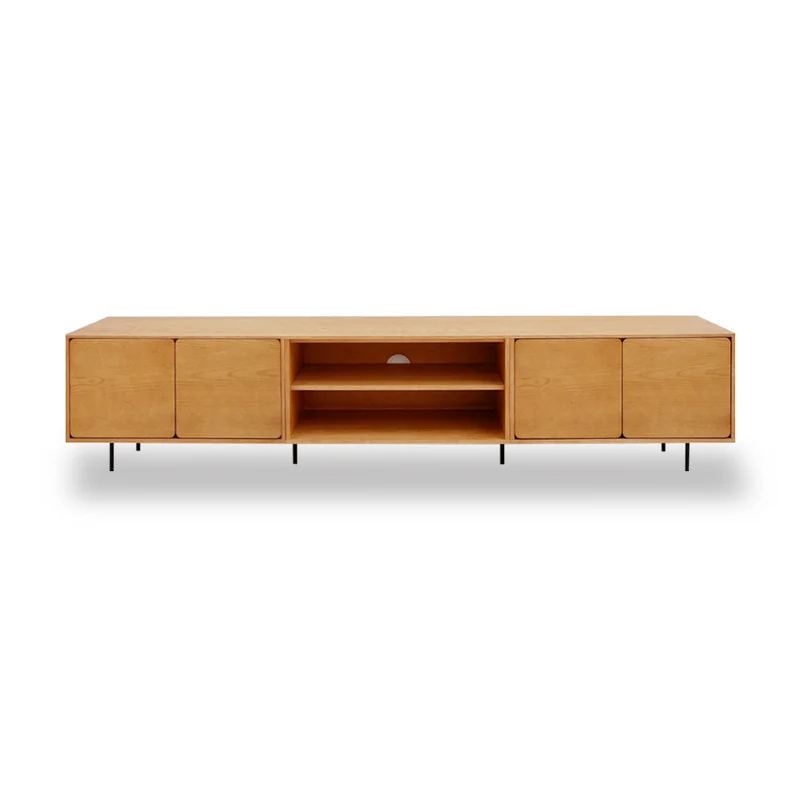Mueble TV Penxat 240 Natural - 4 puertas 1 balda