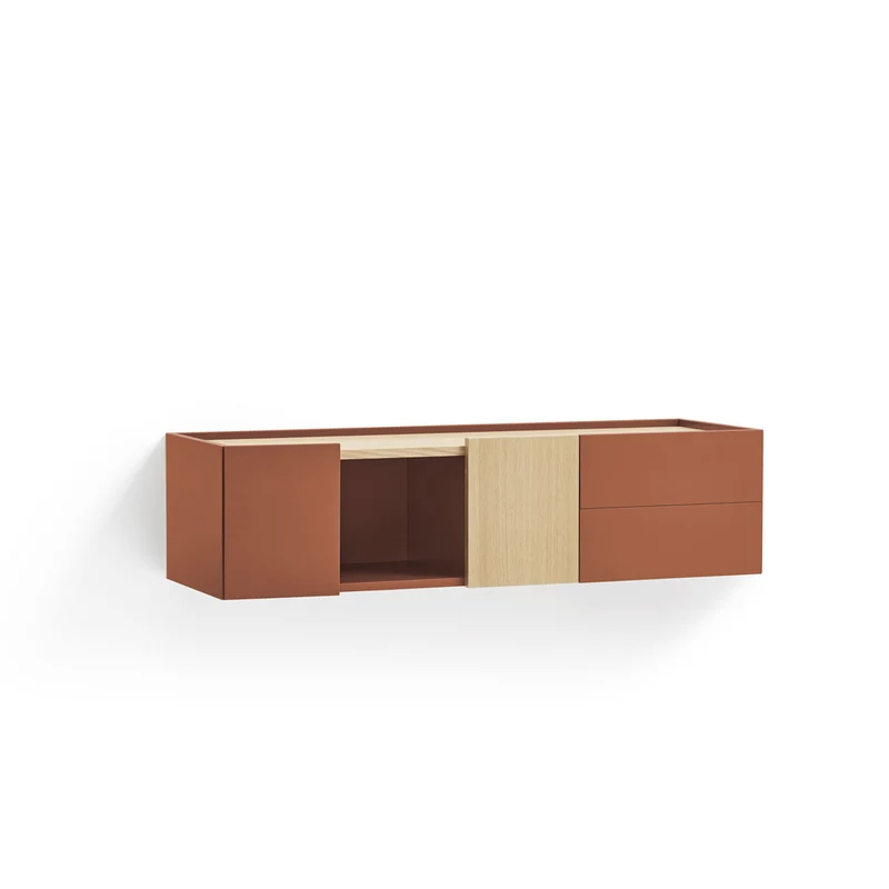 Consola A Pared Otto 110 Roble
