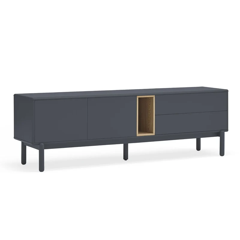 Mueble TV Corvo 180 Gris Antracita