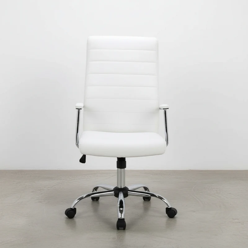 SILLA OFICINA EN PIEL SINTETICA CON RUEDAS LARA