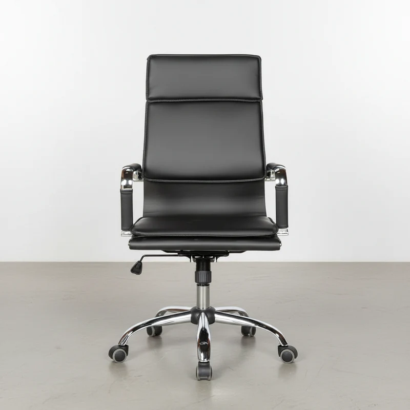 SILLA OFICINA ERGONOMICA EN PIEL SINTETICA DISEÑO ITALIANO JANA