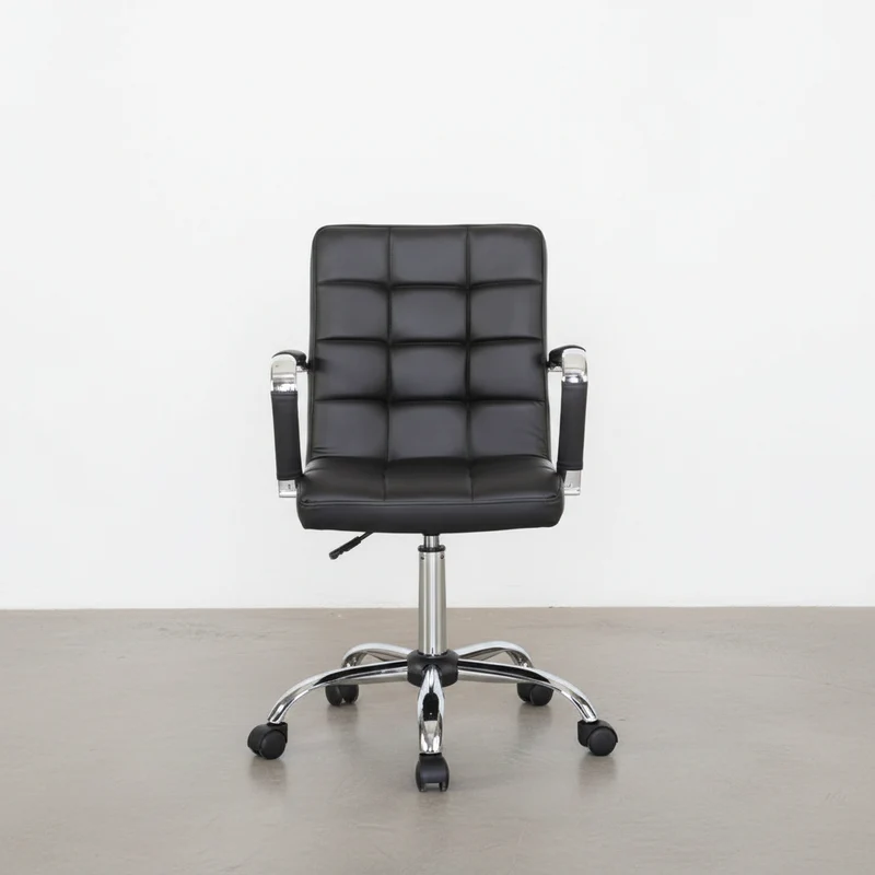 SILLA DE OFICINA EN PIEL SINTETICA DISEÑO ITALIANO ISABELLA