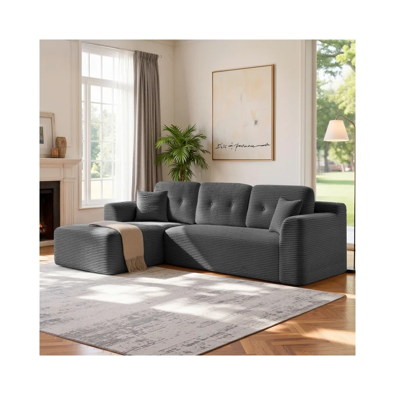 Sofá esquinero modular con chaise longue
