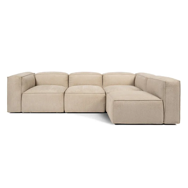 PINOT Corner Sofa – 5 Seater, High Armrests