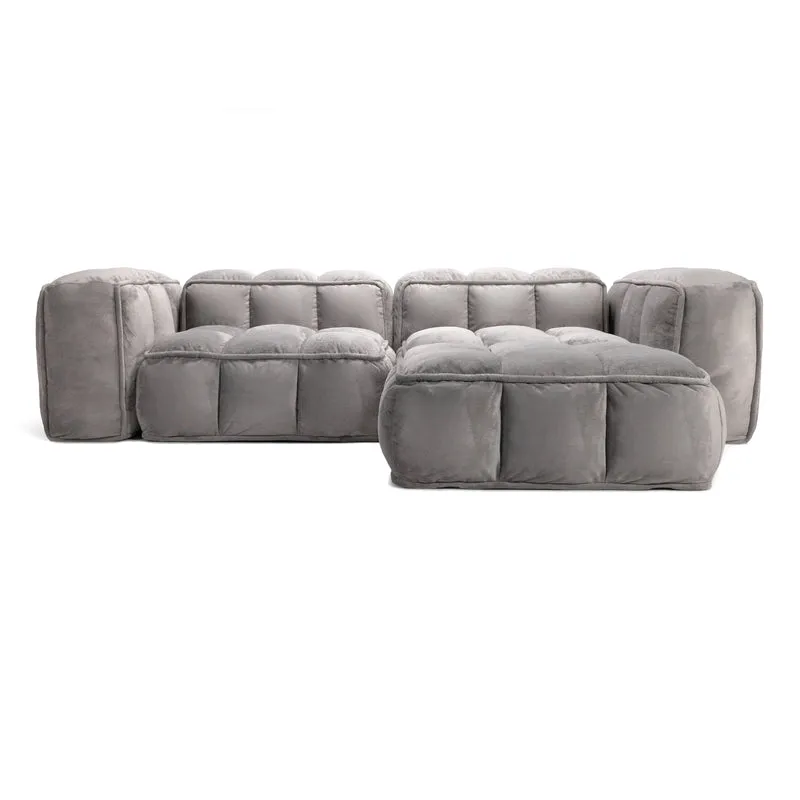 Malbec Modular Sofa 3 Seater Longchair High armrests