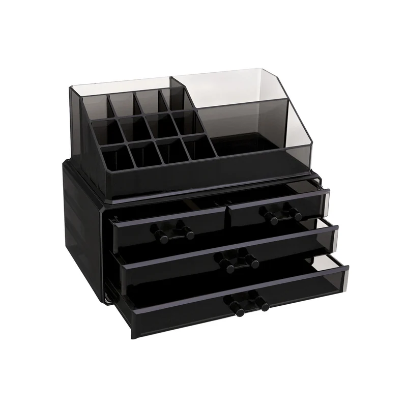 SONGMICS Organizador de maquillaje de acrílico