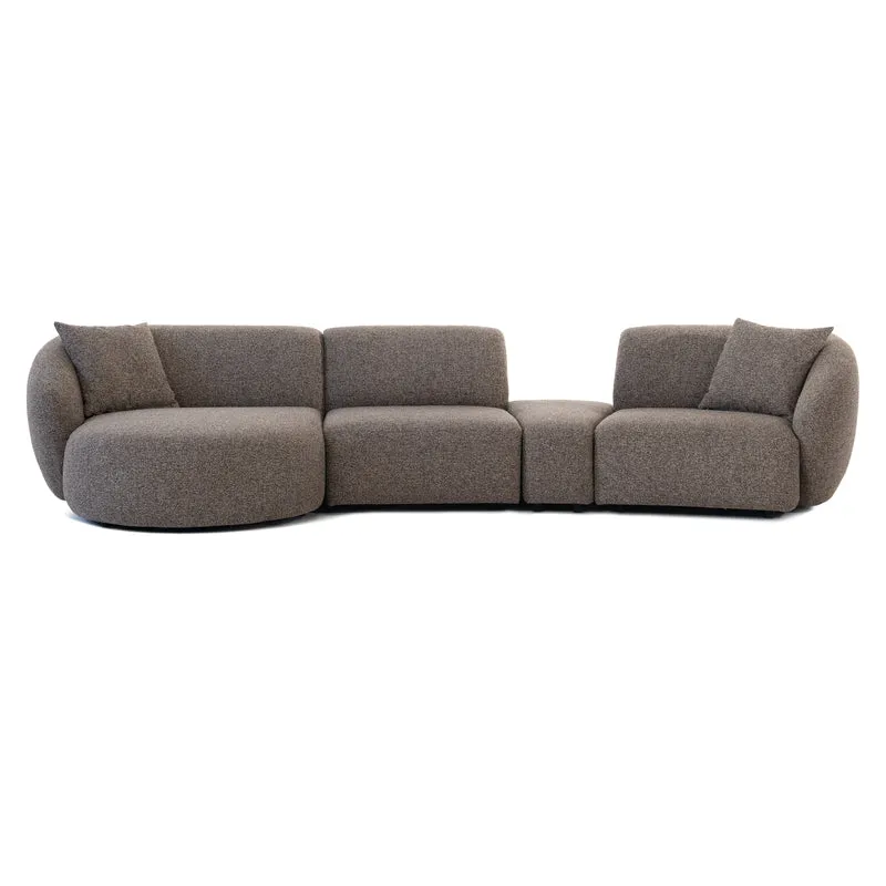 LUCCA 4-Seater Sofa with Console