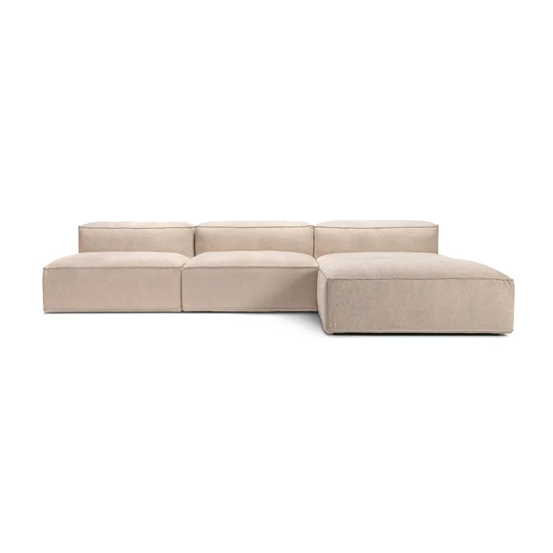 Merlot Modular Corner Sofa 4-Seater Longchair Deep