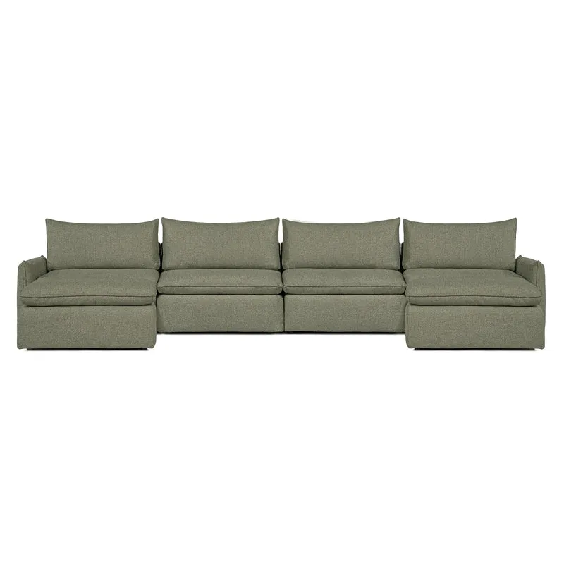 COMO Corner Sofa – 5 Seater, U-Shape