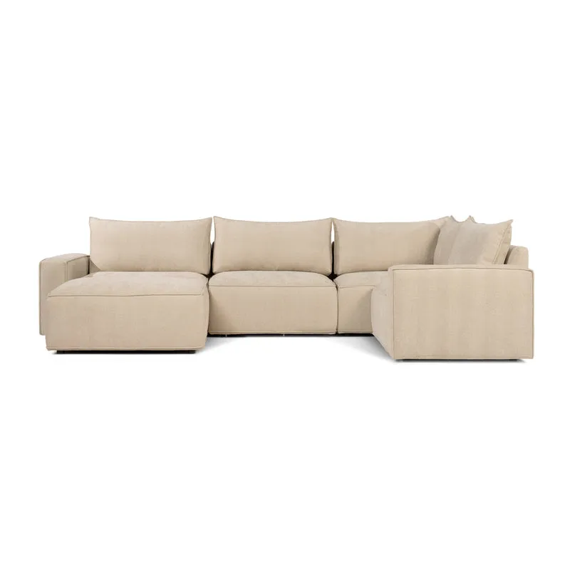 BAROLO Corner Sofa – 5 Seater, U-Shape