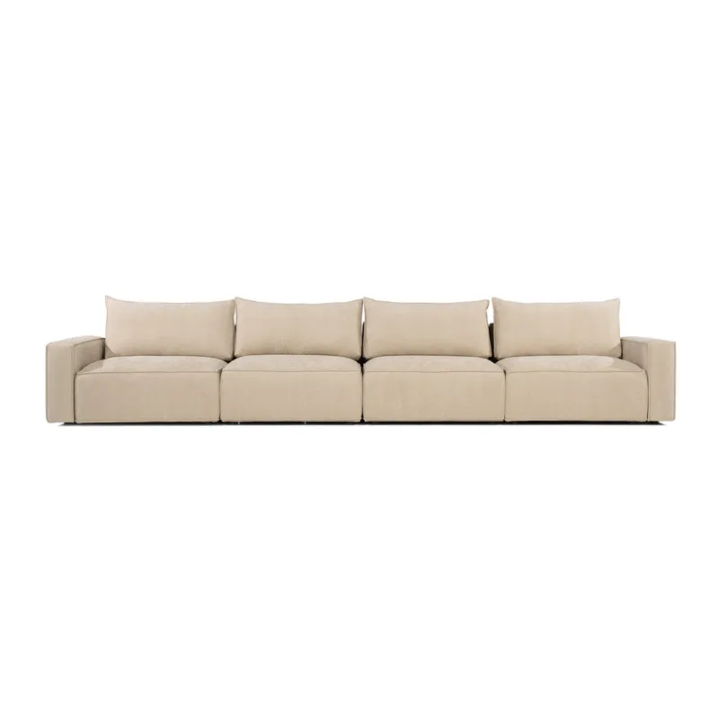 BAROLO Sofa – 4 Seater, Low Armrests
