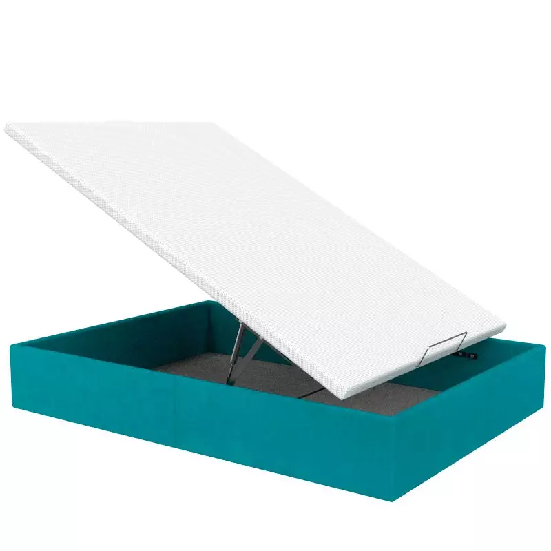 CANAPÉ ABATIBLE MAXIBOX TAPIZADO GRAN CAPACIDAD 8