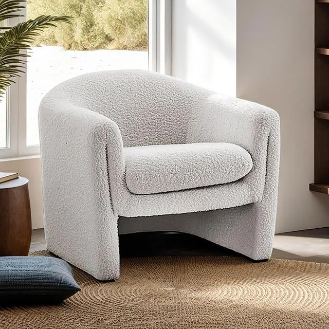 Furniture of America Bedale FM-AC8016WH Accent Chair