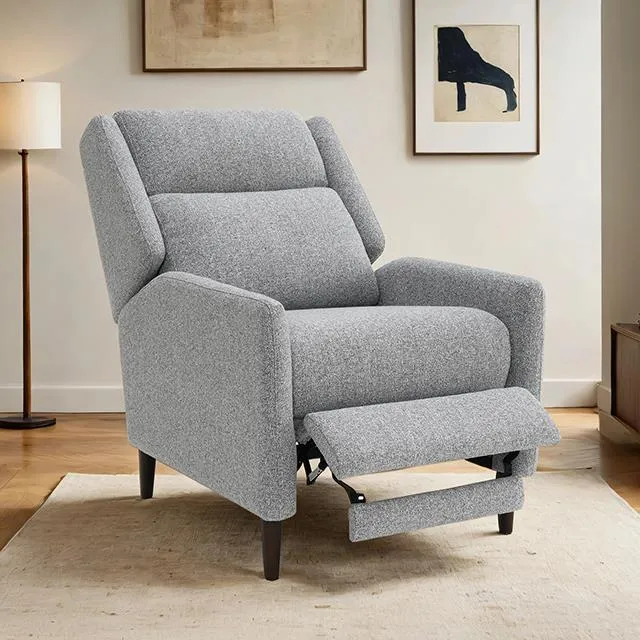Furniture of America Psyche FM-AC6009GY Pushback Recliner