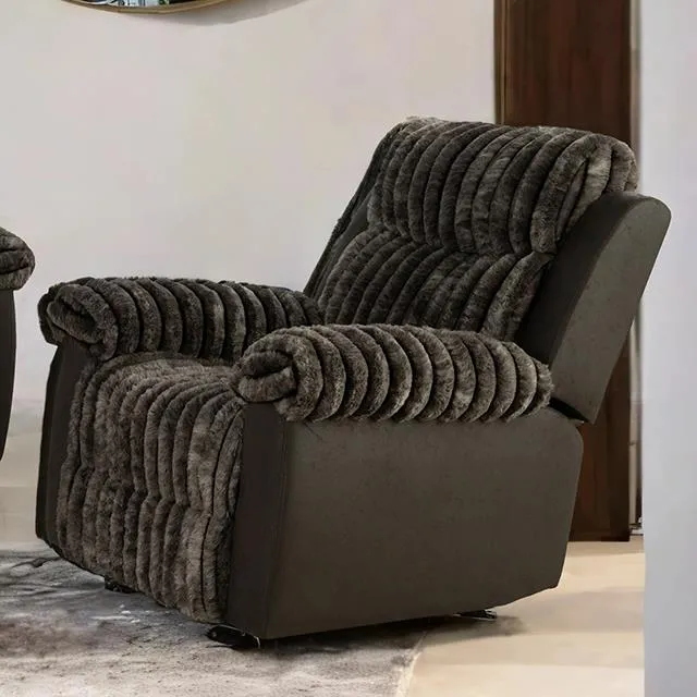 Furniture of America Dionysus FM64003BR-CH-M Manual Glider Recliner