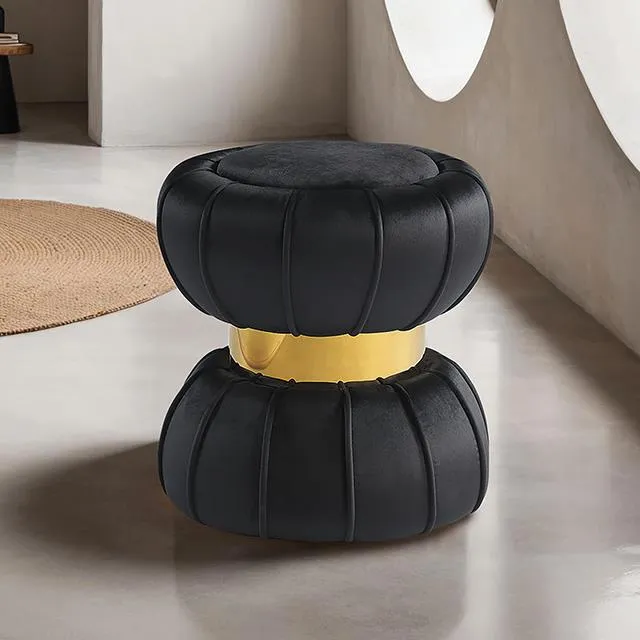 Furniture of America Dorothea FM-AC8008BK Stool