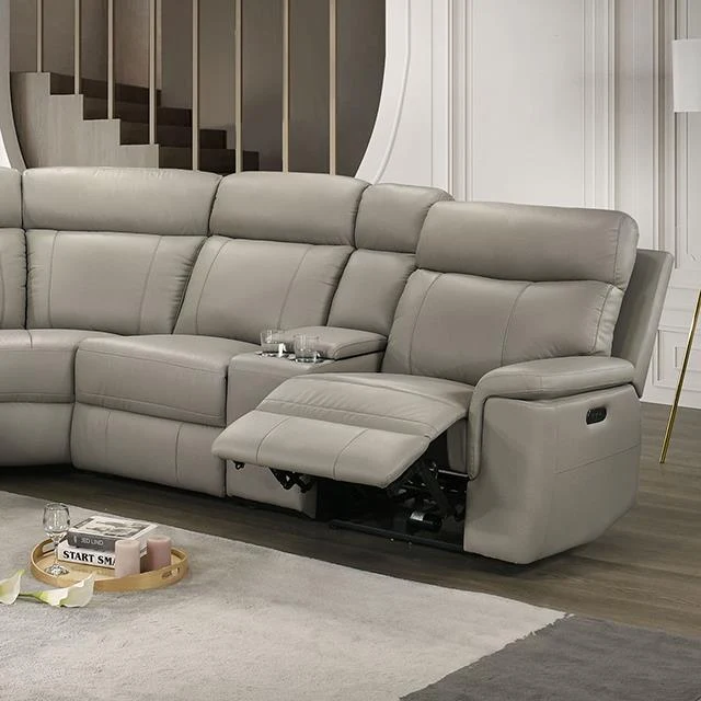 Furniture of America Oliverus FM69009TP-SECT-PM Power Sectional