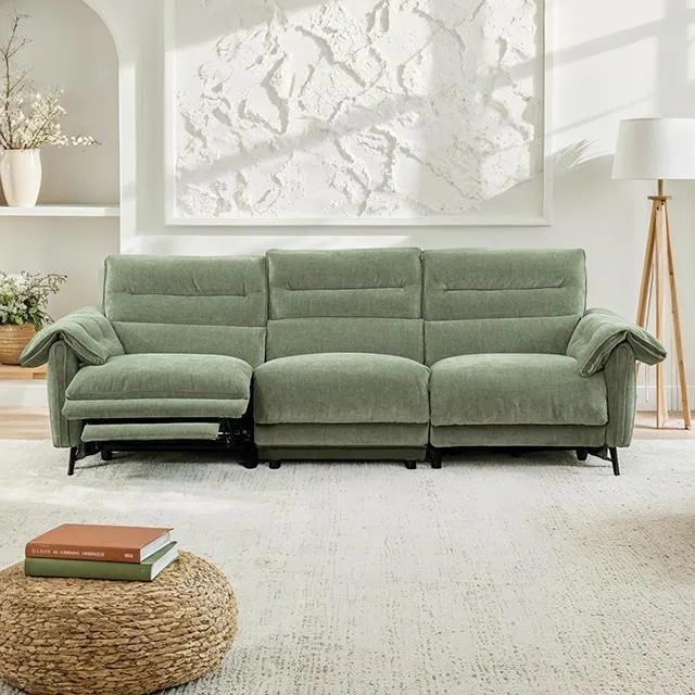 Furniture of America Morley CM9943GR-SF-PM-PK Power Sofa