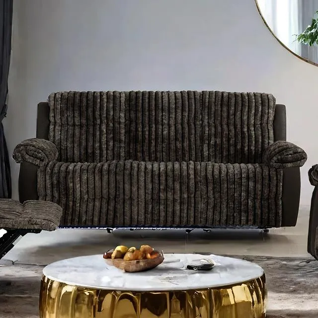 Furniture of America Dionysus FM64003BR-SF-M Manual Reclining Sofa
