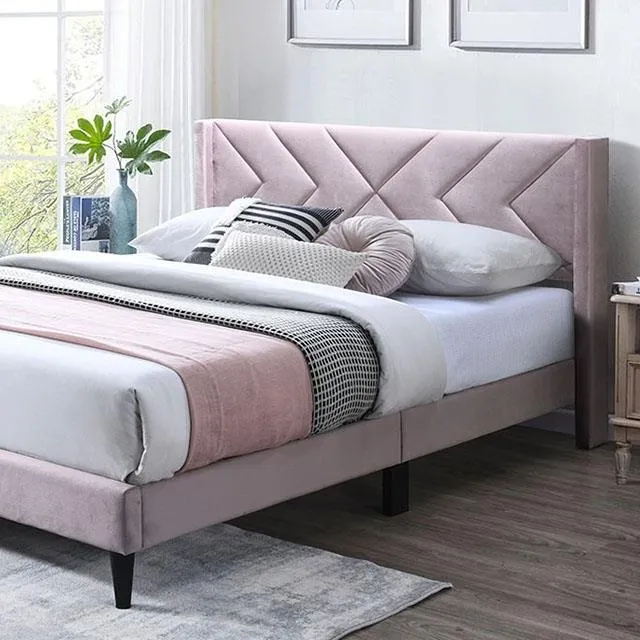 Furniture of America Cherry TM7101RD-Q Queen Bed