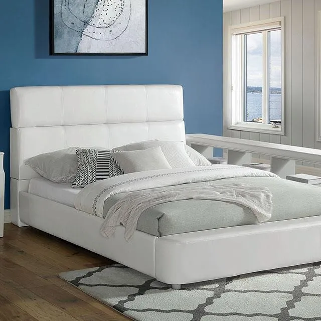Furniture of America Vodice CM7513Q-BED+B Queen Bed with Bookcase