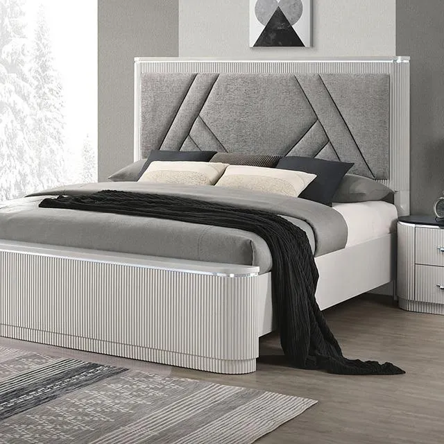 Furniture of America Aldgate FM7244GY-EK-BED King Bed