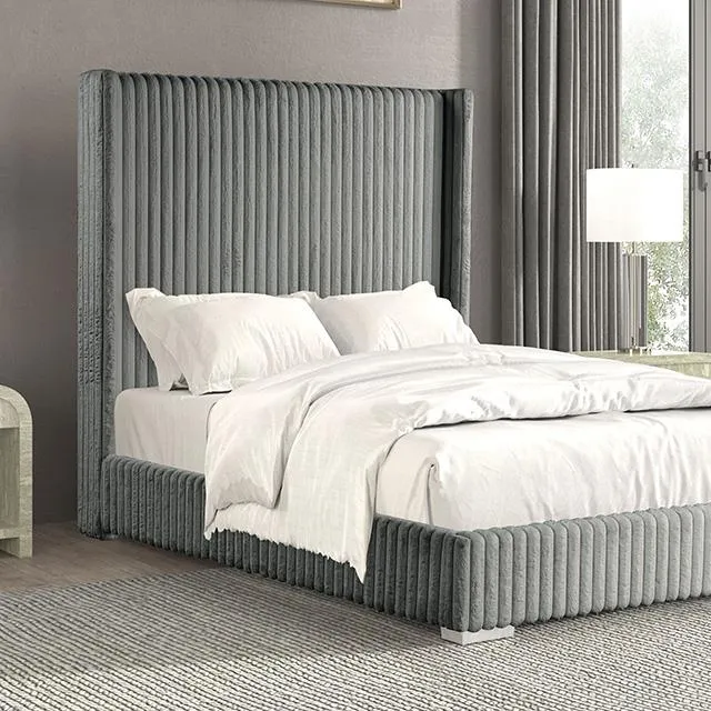 Furniture of America Cadwell FM7120GY-EK King Bed