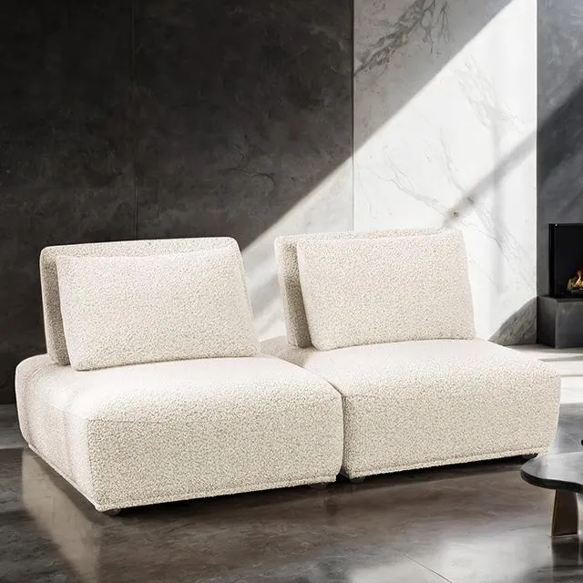 Furniture of America Stavanger FM63001BG-B 2-Seater