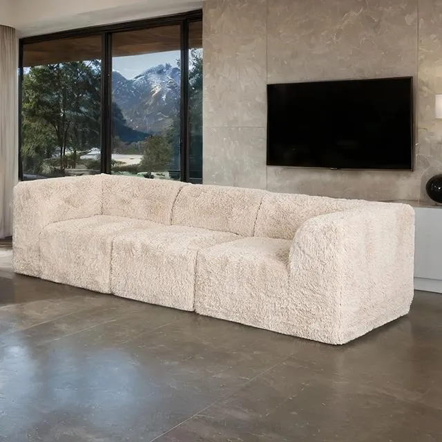 Furniture of America Nappi FM62102BG-SF-PK Sofa