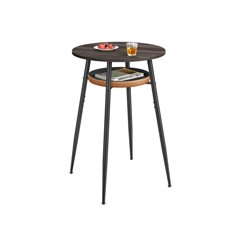 EKHO Colección - Mesa de Bar con Almacenaje