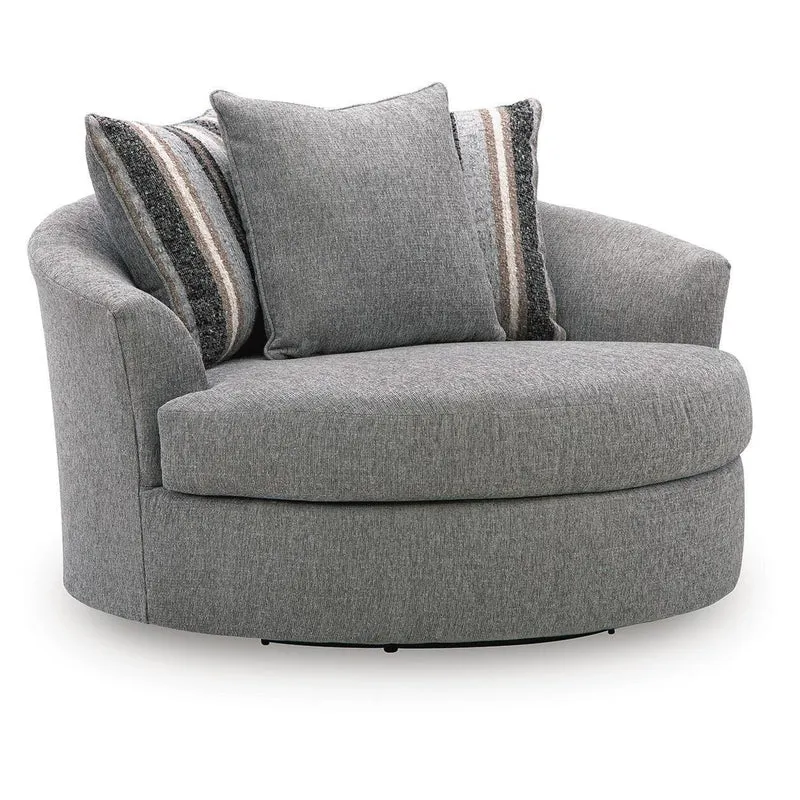 Signature Design by Ashley Creston Heights PC6410621 Oversized Swivel Accent Chair