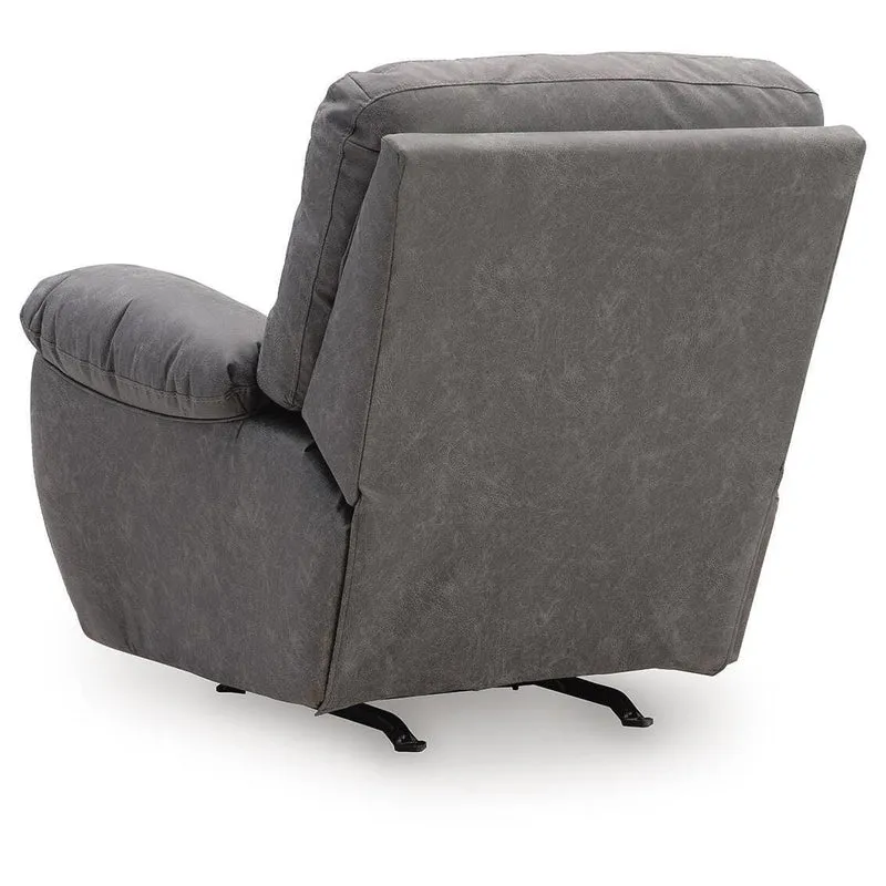 Signature Design by Ashley Bakerstein PC1250398 Power Rocker Recliner with Adjustable Headrest